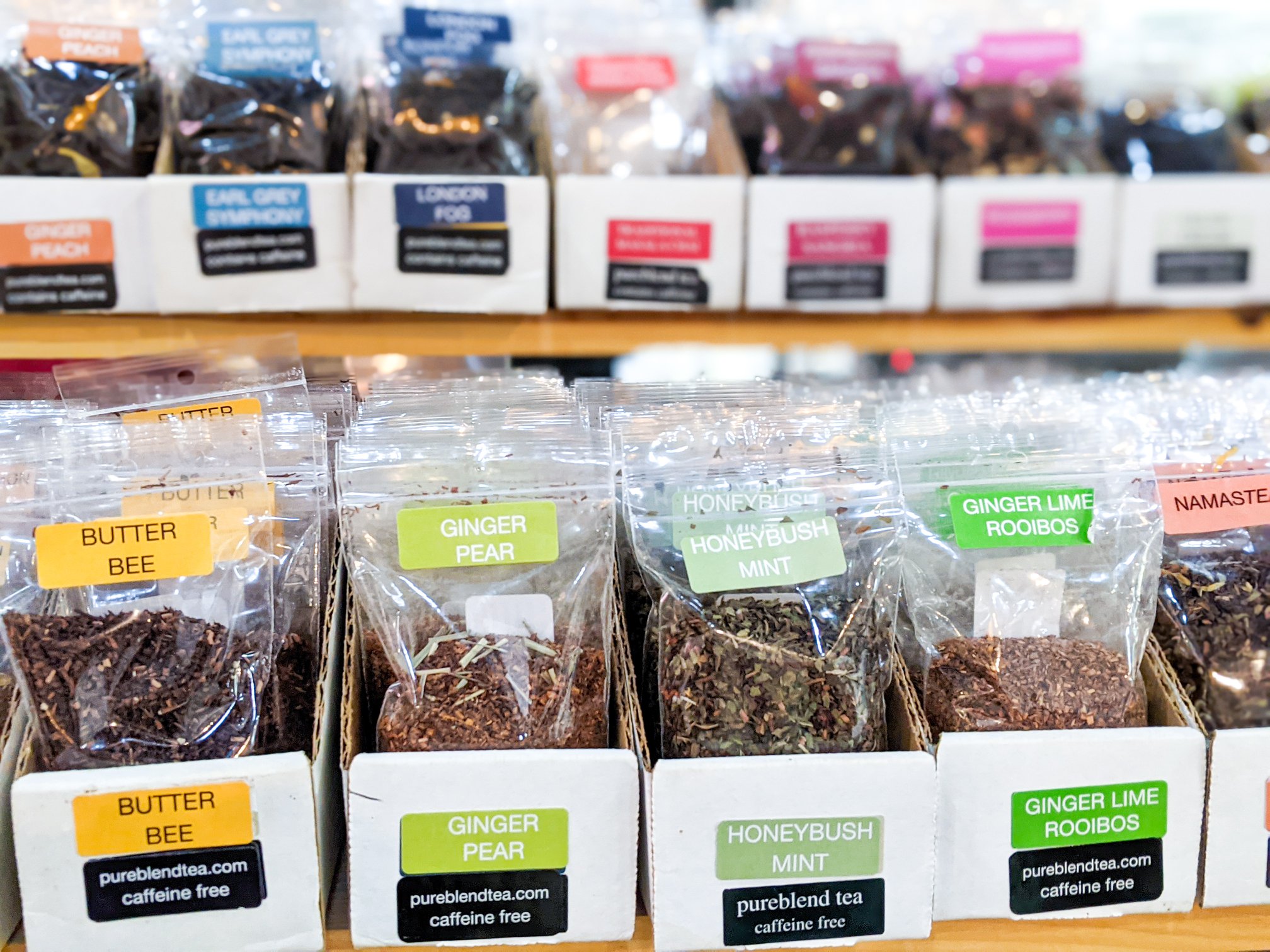242535655_10151733921274984_2008787588927833844_n Tea Bar</p>
<p>Kari Dandrea created Pureblend Tea with the goal of raising consciousness for healthier, more holistic living – one fresh cup of tea at a time. All teas and herbs are sourced from USDA organic and fair trade certified vendors in an effort to provide the freshest blends, encourage world sustainability, and support communities where tea is economically vital. Stop by Tea Bar to see which tea is your favorite!