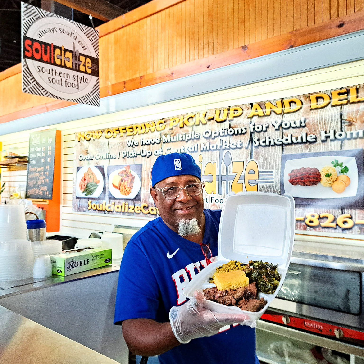 340399645_901040127772459_8523801983839147391_n Soulcialize Make a trip to Central Market a "soulcial" experience when you try the flavors of Soulcialize. Create a platter with pork spare ribs, collard greens, and mac and cheese while also learning about how Chef Corey Woods is giving back to his community.