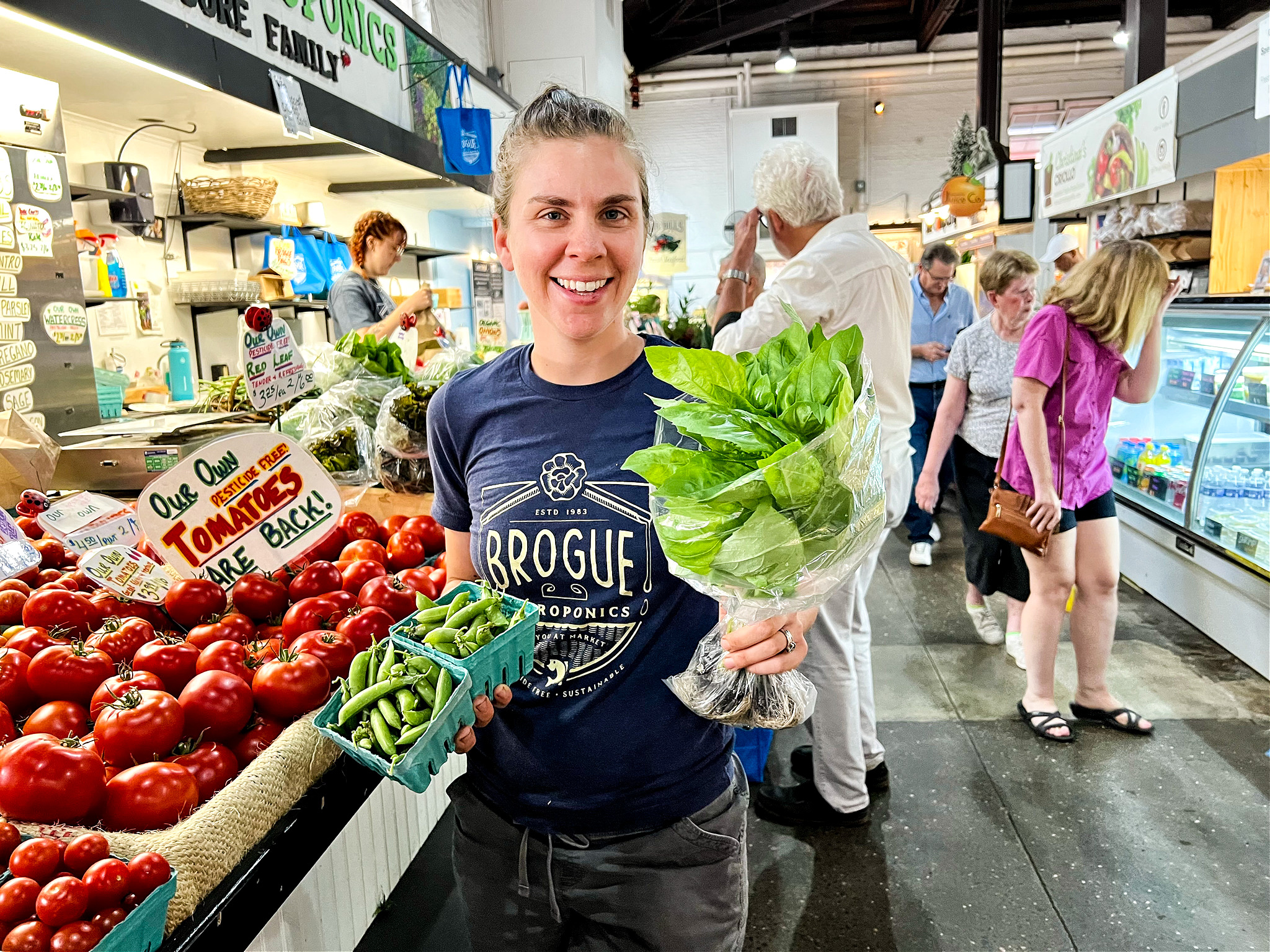 August 6-12 is National Farmer’s Market Week! It’s the 24th year the National Farmer’s Market Coalition has celebrated this week and we are all for it! Lancaster Central Market is a treasure that has impacted the lives and community of Lancaster, PA for almost 300 years. It’s our Market that brings livelihood to our standholders, joy to our shoppers as they visit for breakfast or lunch breaks with loved ones and friends, it impacts the personality of the city on Market days as shoppers and standholders alike walk to and from the Market hall and it brings the absolute best of Lancaster to all who visit for the freshest local produce, recipes and so much more. This Aug. 6-12 make a special stop into Market to celebrate National Farmer’s Market Week with us and show our farmers and standholders just how special they are to you and your life! See you at Market!