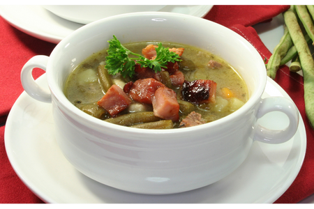 Slow Cooker Season – Crock Pot Fresh Green Beans, Potatoes and Ham